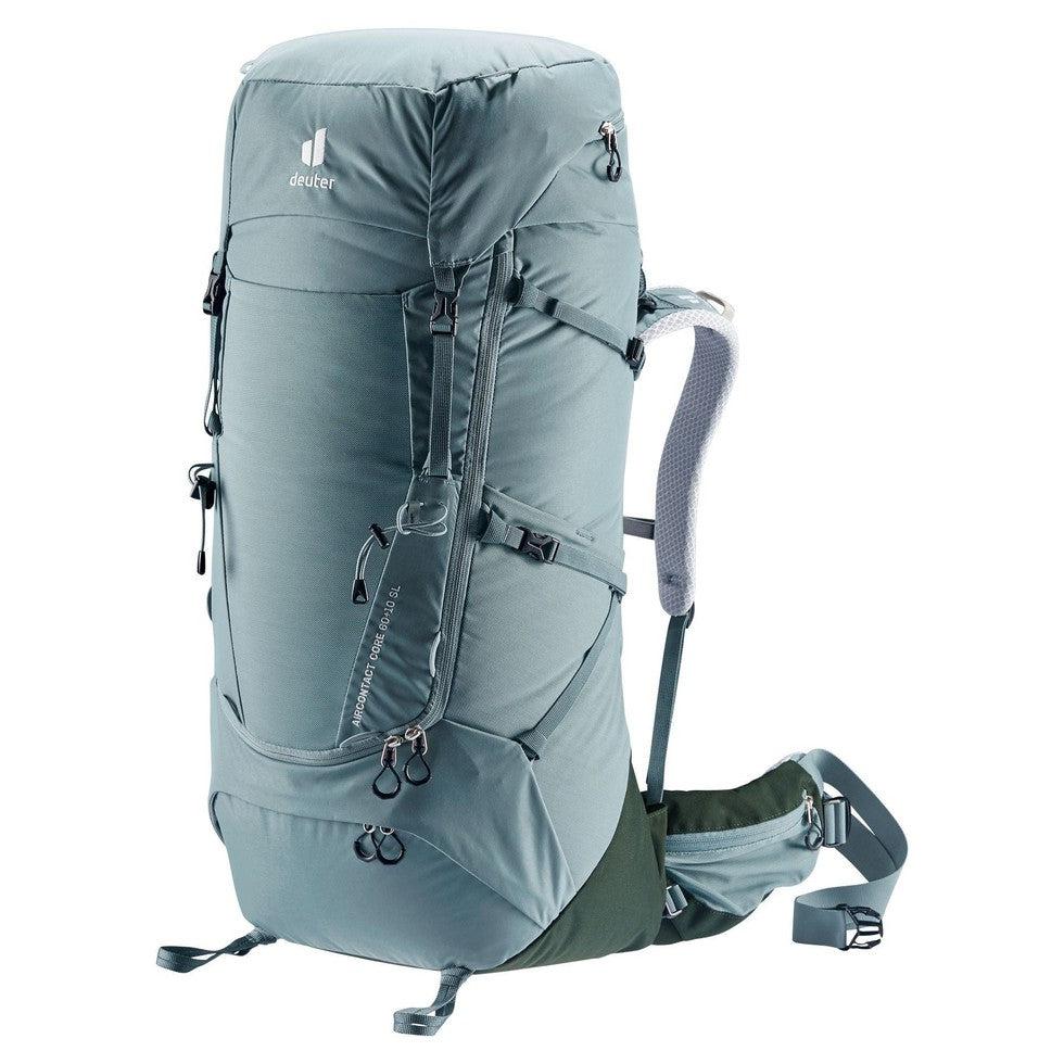 Deuter Aircontact Core 60 + 10 SL-Camping - Backpacks - Backpacking-Deuter-Shale Ivy-Appalachian Outfitters