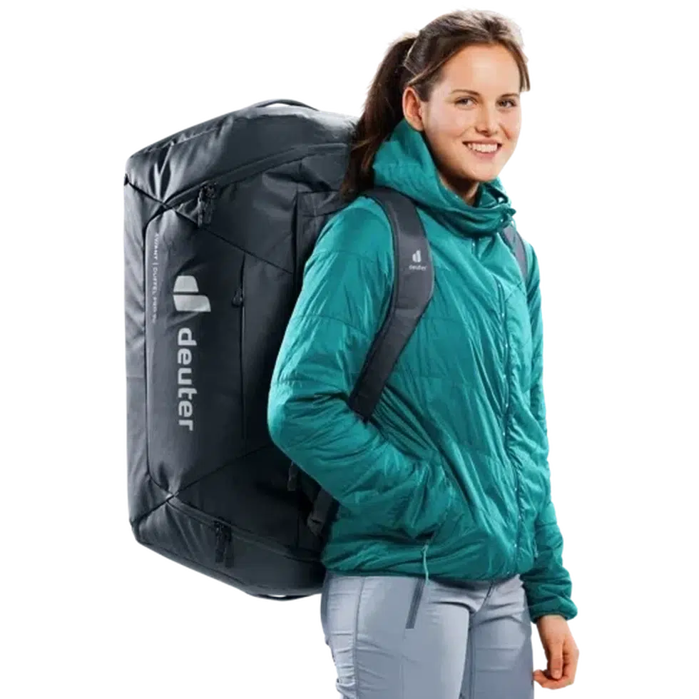 Deuter AViANT Duffel Pro 90-Camping - Backpacks - Backpacking-Deuter-Black-Appalachian Outfitters