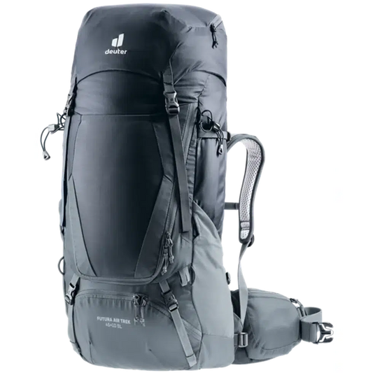 Futura Air Trek 45 + 10 SL-Camping - Backpacks - Backpacking-Deuter-Black Graphite-Appalachian Outfitters