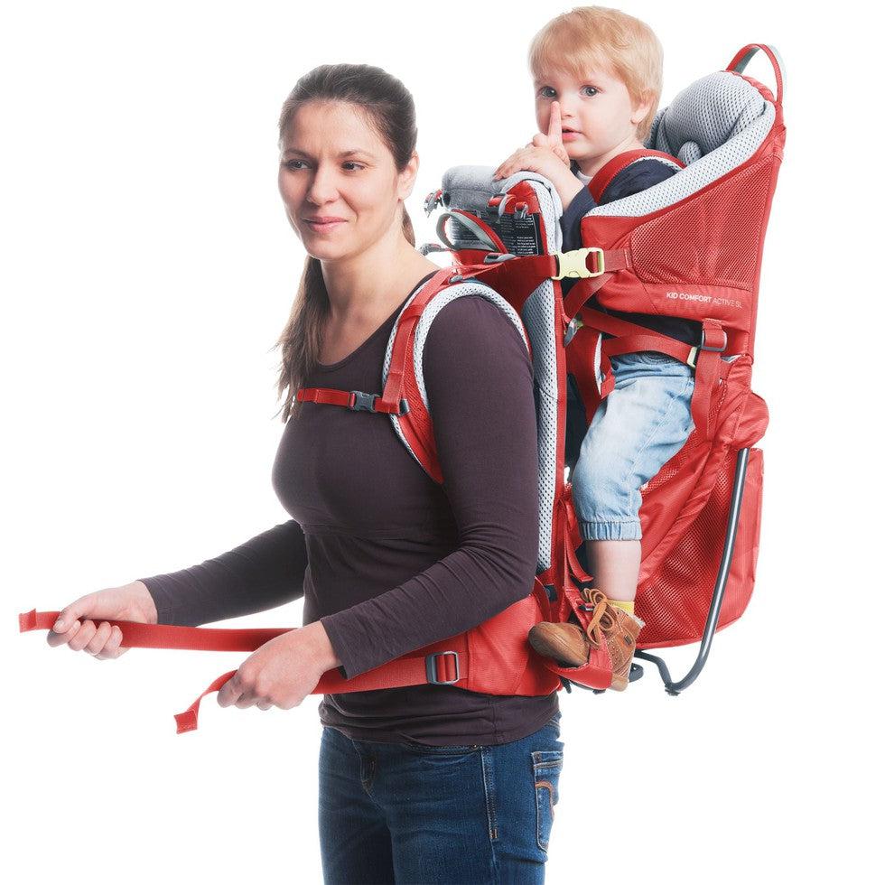 Deuter Kid Comfort Active SL-Camping - Backpacks - Child Carriers-Deuter-Currant-Appalachian Outfitters