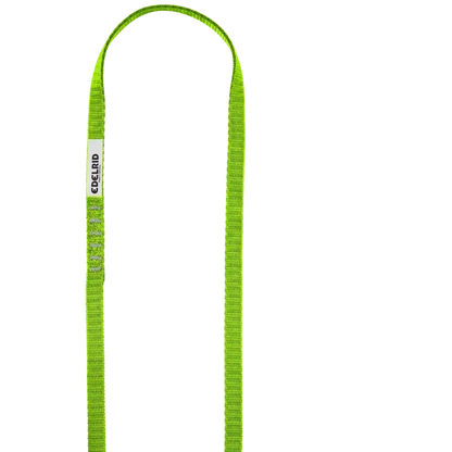 Tech Web Sling 12mm II, 60cm-Climbing - Cord and Webbing - Slings-Edelrid-Neon Green-Appalachian Outfitters