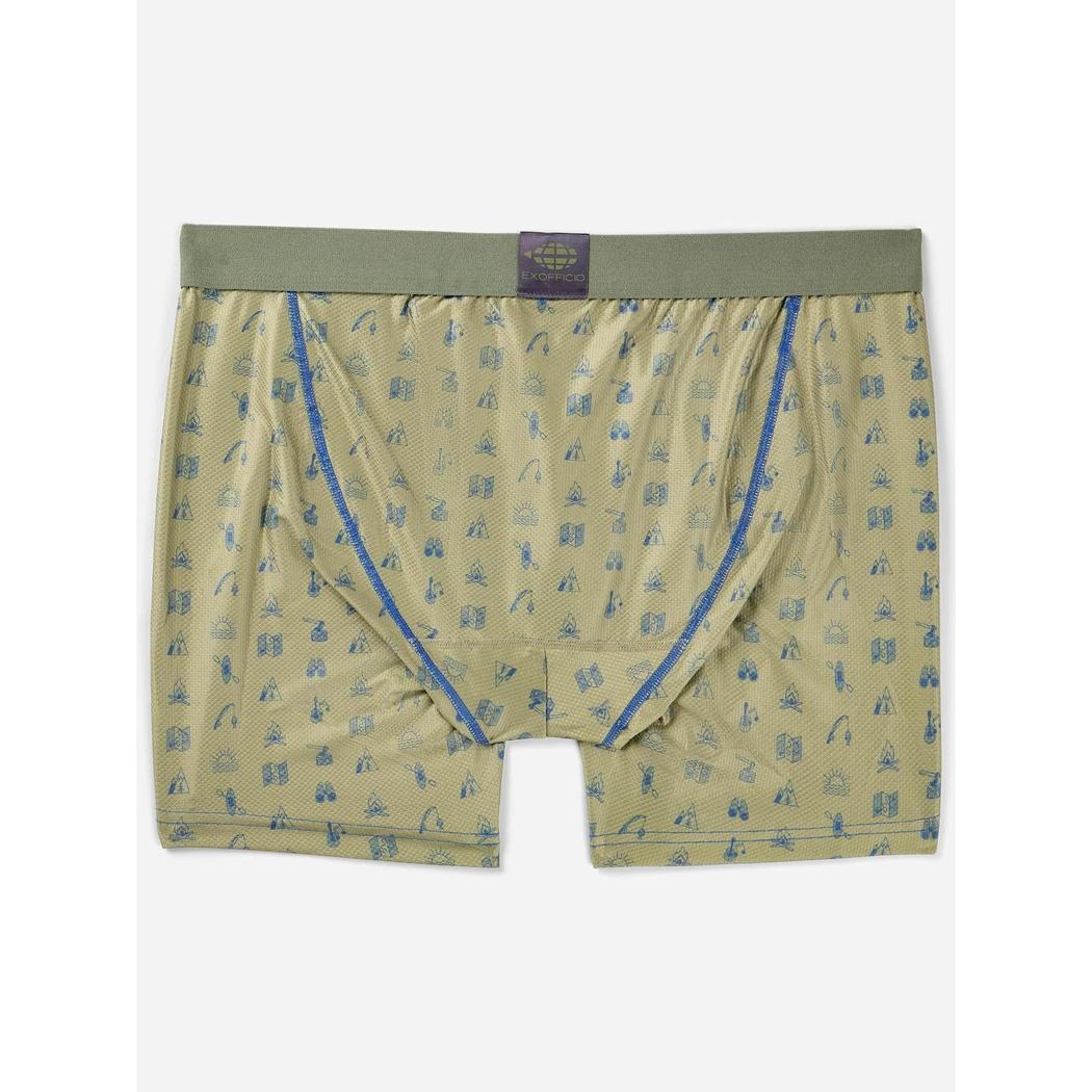Exofficio Men's Give-N-Go Sport 2.0 Boxer Brief 6"-Men's - Clothing - Underwear-Exofficio-Appalachian Outfitters