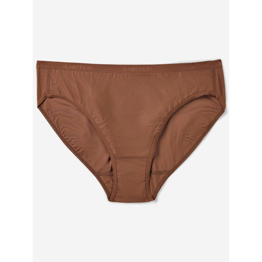 Exofficio Women's Give-N-Go 2.0 Bikini Brief-Women's - Clothing - Underwear-Exofficio-Cacao-S-Appalachian Outfitters