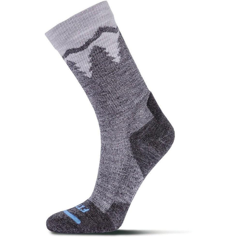 FITS Light Hiker Crew-Accessories - Socks - Unisex-FITS-Coal-S-Appalachian Outfitters