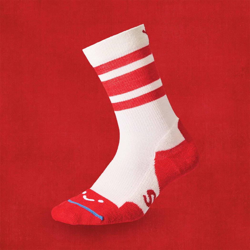 FITS Spicy Sport Original Fit Light Crew-Accessories - Socks - Unisex-FITS-Red-L-Appalachian Outfitters