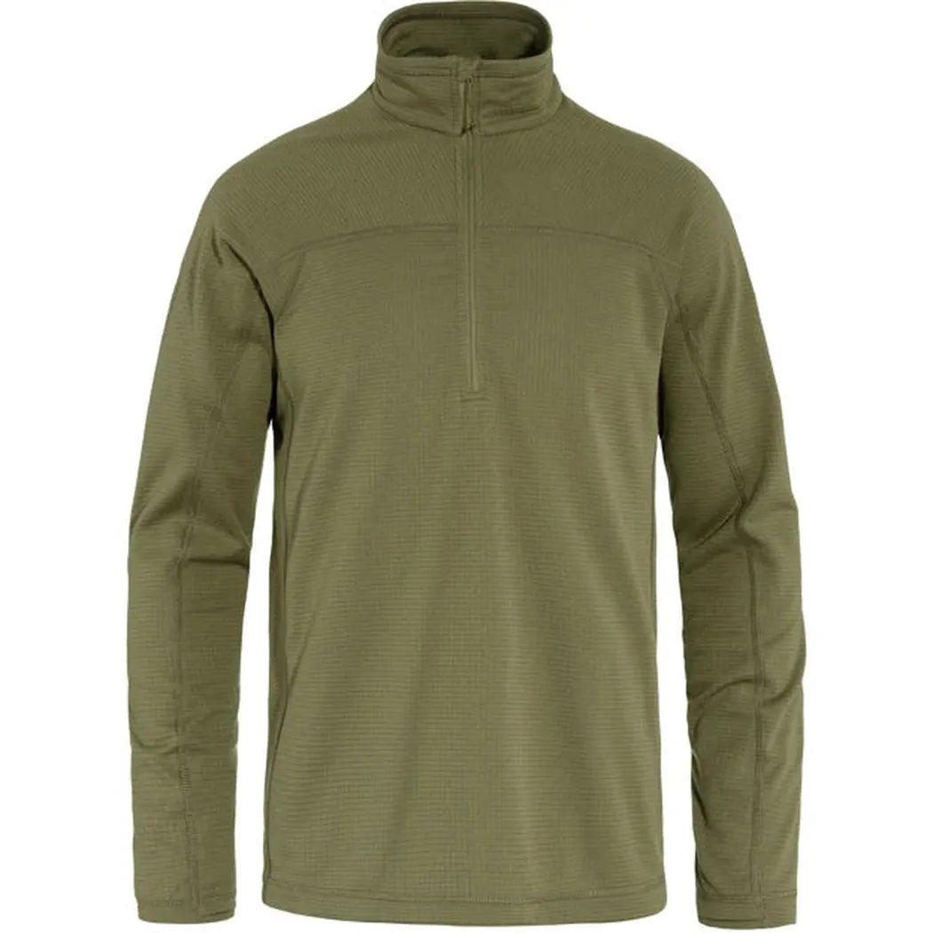 Fjallraven Men's Abisko Lite Fleece Half Zip-Men's - Clothing - Tops-Fjallraven-Appalachian Outfitters