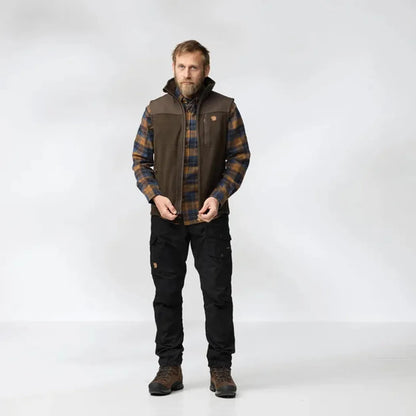 Fjallraven Men's Buck Fleece Vest-Men's - Clothing - Jackets & Vests-Fjallraven-Appalachian Outfitters