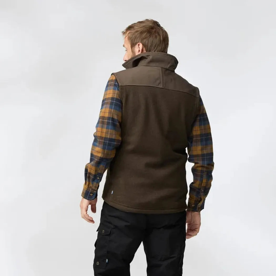 Fjallraven Men's Buck Fleece Vest-Men's - Clothing - Jackets & Vests-Fjallraven-Appalachian Outfitters
