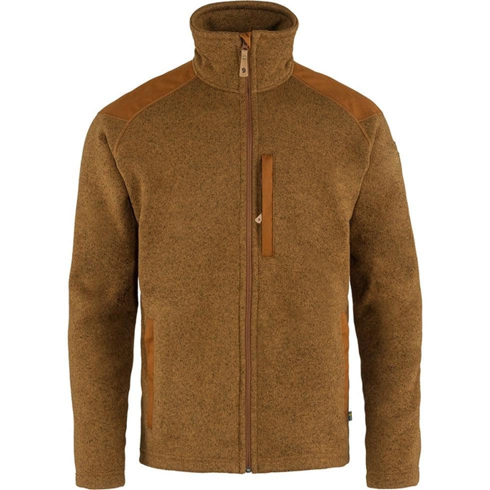 Men's Buck Fleece-Men's - Clothing - Jackets & Vests-Fjallraven-Chestnut-M-Appalachian Outfitters