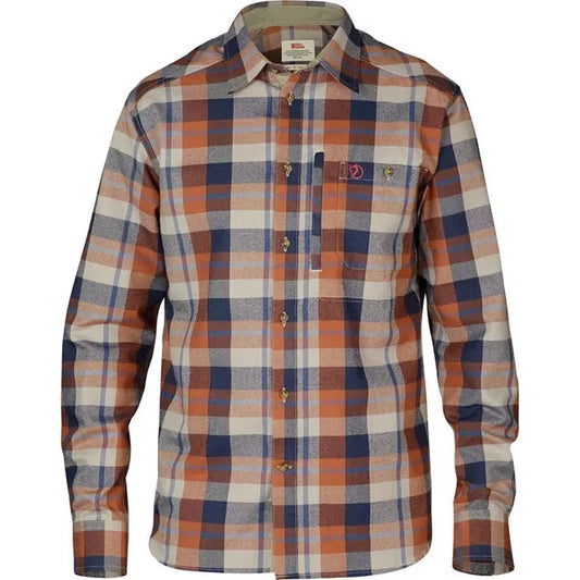 Fjallraven Men's Fjaiigiim Shirt-Men's - Clothing - Tops-Fjallraven-Autumn Leaf-M-Appalachian Outfitters