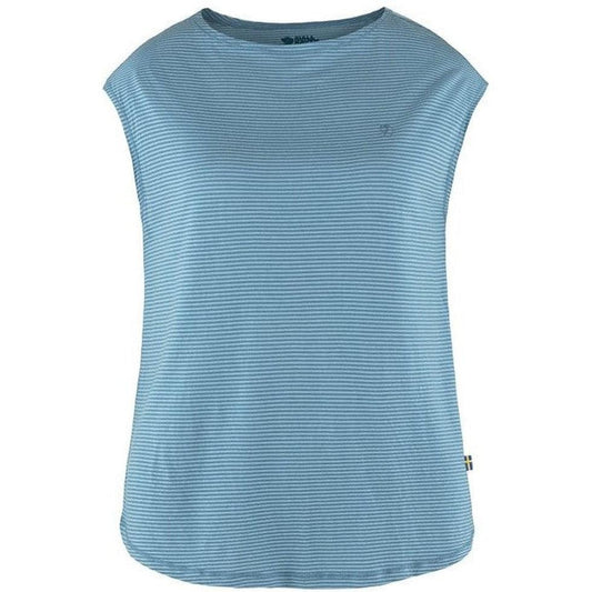 Women's High Coast Cool T-Shirt-Women's - Clothing - Tops-Fjallraven-Dawn Blue-S-Appalachian Outfitters