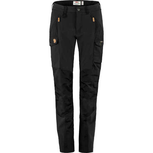 Women's Nikka Trousers Curved-Women's - Clothing - Bottoms-Fjallraven-Black-36-Appalachian Outfitters