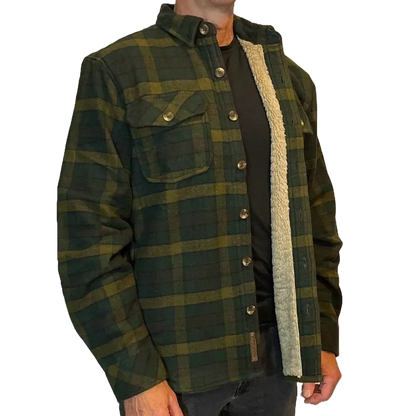 Flyshacker Men's Camp Trail Sherpa Shirt-Men's - Clothing - Tops-Flyshacker-Appalachian Outfitters
