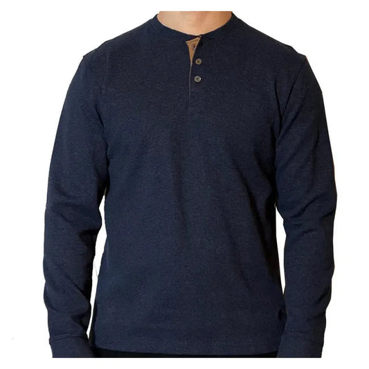 Flyshacker Men's Firside Flatback Rib Henley-Men's - Clothing - Tops-Flyshacker-Appalachian Outfitters