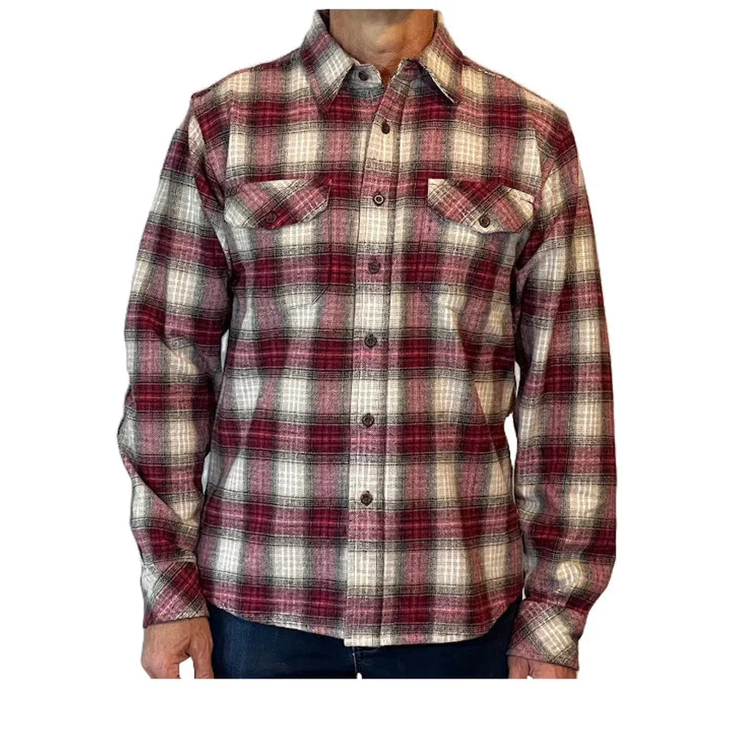 Flyshacker Men's Granby Flannel Shirt - 8 oz-Men's - Clothing - Tops-Flyshacker-Appalachian Outfitters