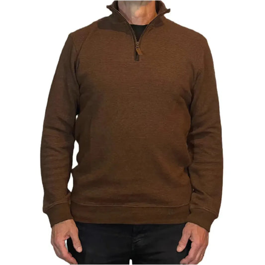 Flyshacker Men's Mortimer Half Zip Pullover-Men's - Clothing - Tops-Flyshacker-Appalachian Outfitters
