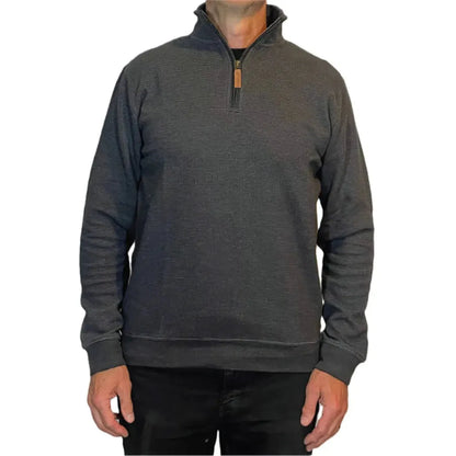 Flyshacker Men's Mortimer Half Zip Pullover-Men's - Clothing - Tops-Flyshacker-Appalachian Outfitters