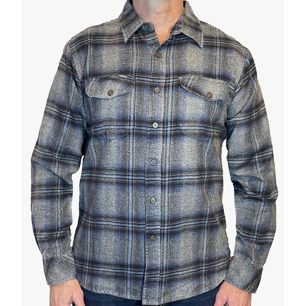Men's The Granite Grindle Shirt-Men's - Clothing - Tops-Flyshacker-Blue Sage-M-Appalachian Outfitters