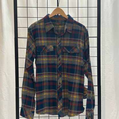 Flyshacker Sample - Men's Flyshacker Cabin Jams/The Original Flyshacker Shirt-Men's - Clothing - Tops-Flyshacker-BkueRedYellGrey-M-Appalachian Outfitters
