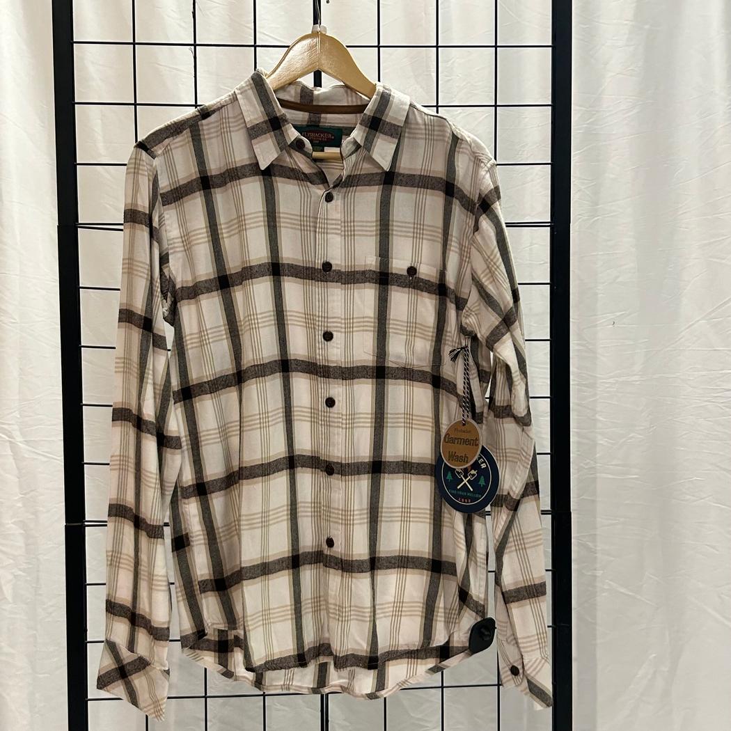 Flyshacker Sample - Men's Graham Shirt-Men's - Clothing - Tops-Flyshacker-BlackTanWhiteBr-M-Appalachian Outfitters