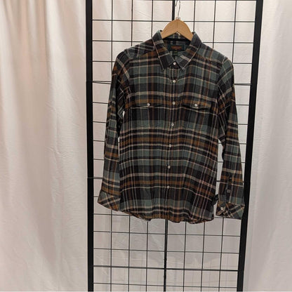 Flyshacker Sample - Women's Passion Pearl Snap Flannel Shirt-Women's - Clothing - Tops-Flyshacker-Sea Glass-L-Appalachian Outfitters