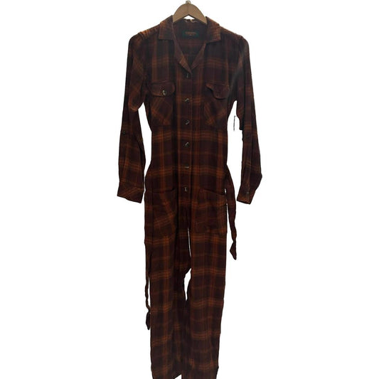 Flyshacker Sample - Women's Snuggler Flannel Jumpsuit-Women's - Clothing - Tops-Flyshacker-Appalachian Outfitters