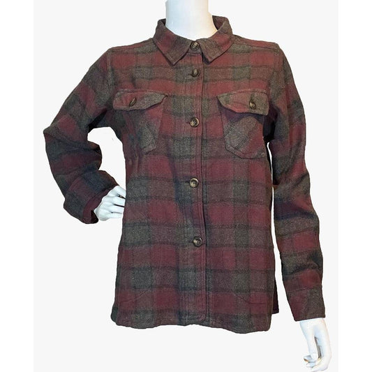 Women's Charles River Flyshacket-Women's - Clothing - Jackets & Vests-Flyshacker-Dark Cherry-S-Appalachian Outfitters