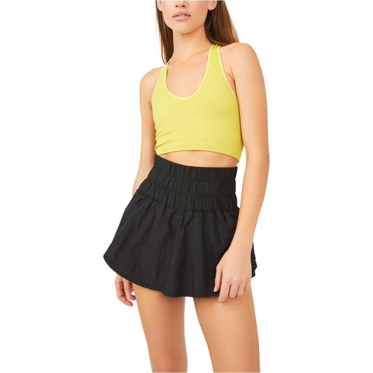 Way Home Skort-Women's - Clothing - Bottoms-Free People-Black-XS-Appalachian Outfitters