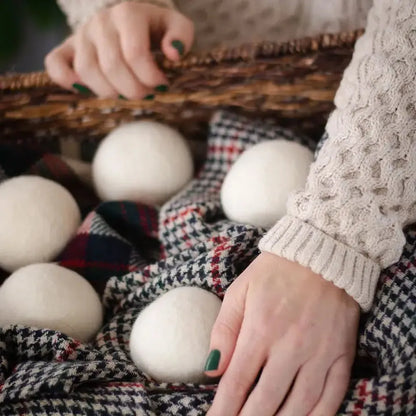 Friendsheep White Trio Eco Wool Dryer Balls-Accessories - Novelty-Friendsheep-Appalachian Outfitters
