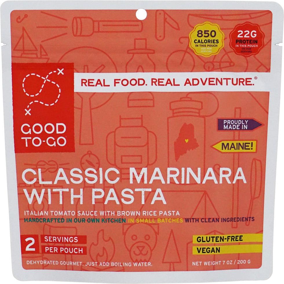 Classic Marinara with Pasta - Double Serving-Food - Backpacking-Good To-Go-Appalachian Outfitters