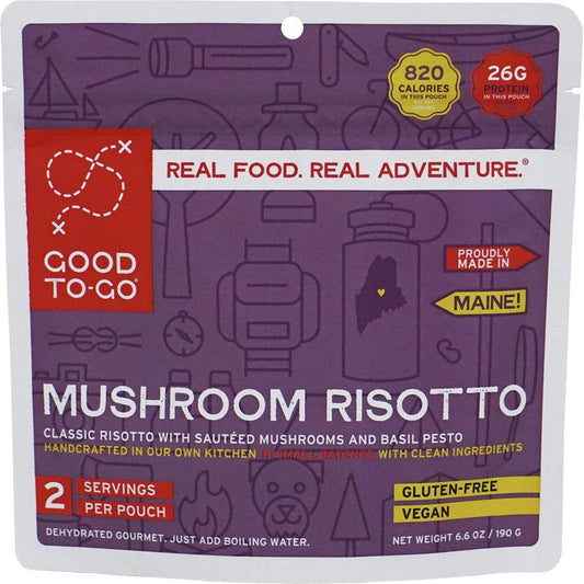 Herbed Mushroom Risotto - Double Serving-Food - Backpacking-Good To-Go-Appalachian Outfitters