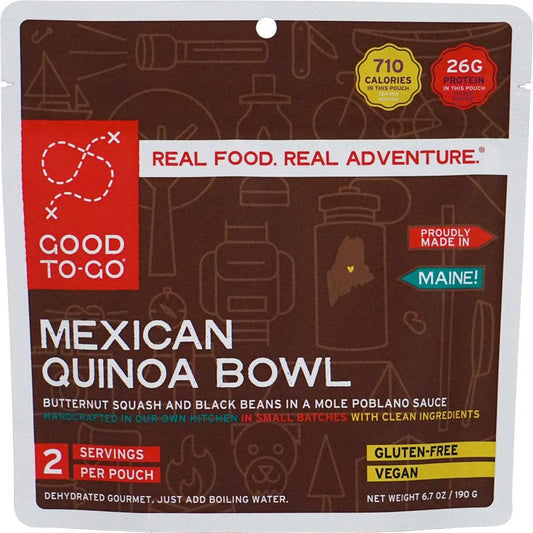 Mexican Quinoa Bowl - Double Serving-Food - Backpacking-Good To-Go-Appalachian Outfitters