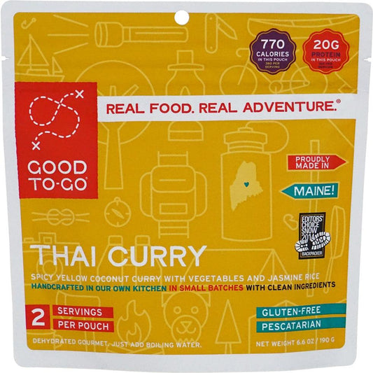 Thai Curry - Double Serving-Food - Backpacking-Good To-Go-Appalachian Outfitters