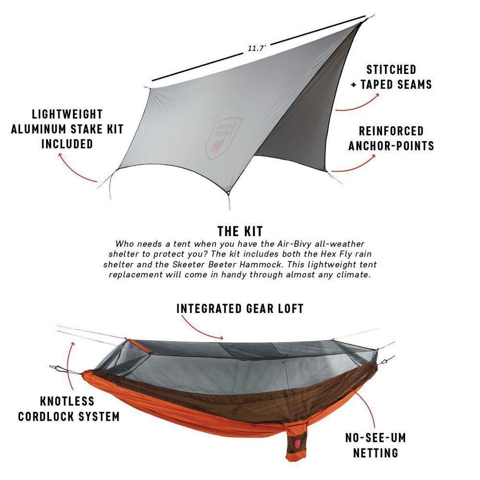 Grand Trunk-Air Bivy All-Weather Shelter-Appalachian Outfitters