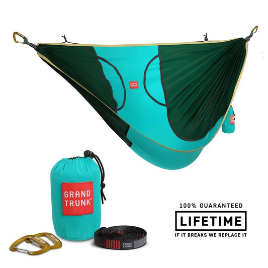 ROVR Hanging Chair-Camping - Camp Furniture - Chairs-Grand Trunk-Forest Green/Teal-Appalachian Outfitters