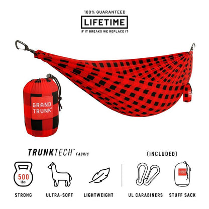Trunk Tech Double Hammock Prints-Camping - Tents & Shelters - Hammocks-Grand Trunk-Heritage-Appalachian Outfitters
