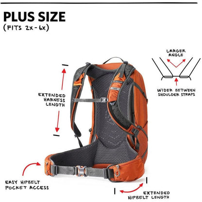 Citro 30 H20 Plus-Camping - Backpacks - Daypacks-Gregory-Spark Orange-Appalachian Outfitters