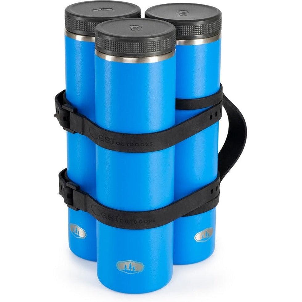 6 Can Cooler Stack-Camping - Hydration-GSI Outdoors-Blue Aster-Appalachian Outfitters