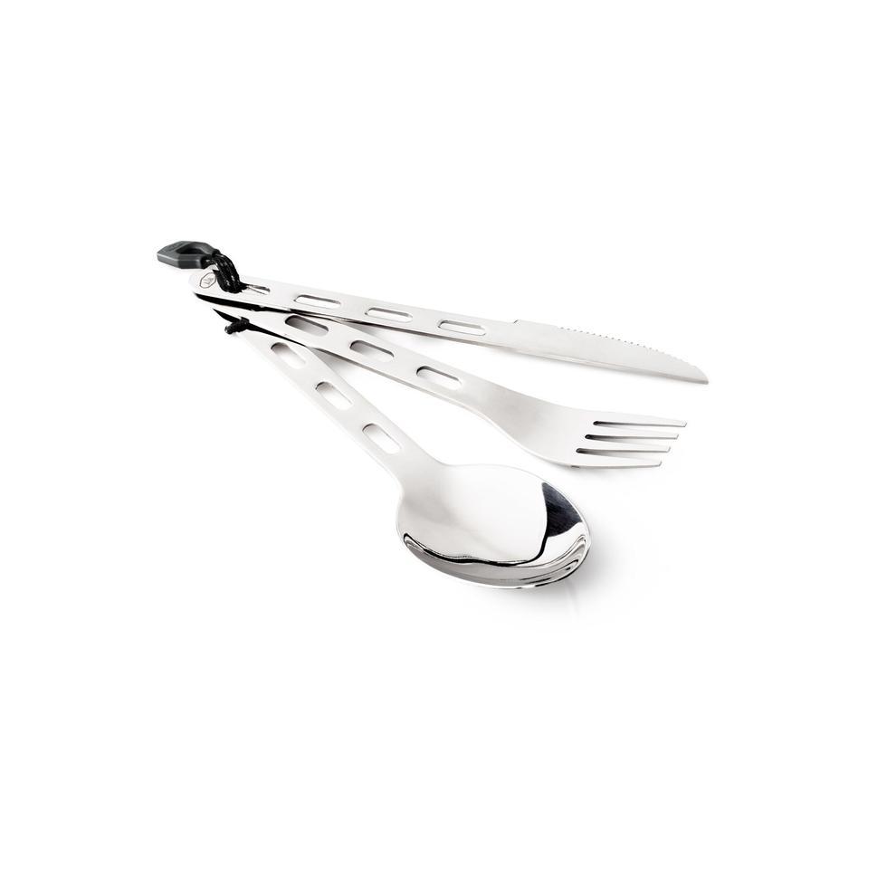 GSI Outdoors-Glacier Stainless 3 pc. Ring Cutlery-Appalachian Outfitters