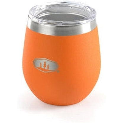 Glacier Stainless Glass 8oz-Camping - Hydration - Bottles-GSI Outdoors-Harvest Pumpkin-Appalachian Outfitters
