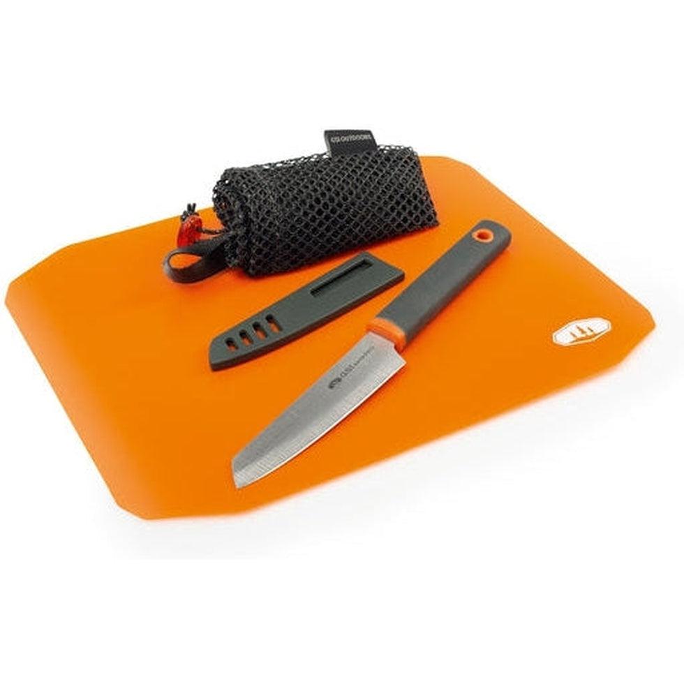 Rollup Cutting Board Knife Set-Camping - Cooking - Utensils-GSI Outdoors-Appalachian Outfitters