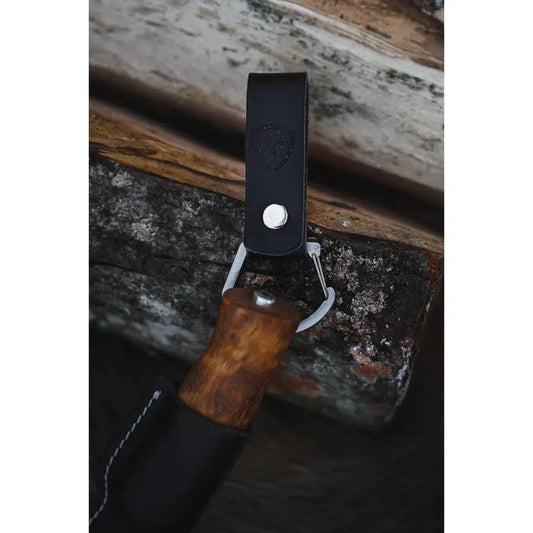 Helle Belt Clip-Camping - Accessories - Knife & Axe Accessories-Helle-Black-Appalachian Outfitters