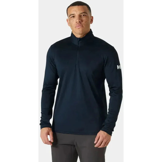 Helly Hansen Men's HH Tech Half-Zip 2.0-Men's - Clothing - Tops-Helly Hansen-Navy-M-Appalachian Outfitters