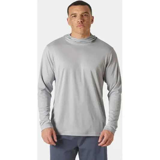 Helly Hansen Men's HH Tech Hoodie-Men's - Clothing - Tops-Helly Hansen-Grey Fog-M-Appalachian Outfitters