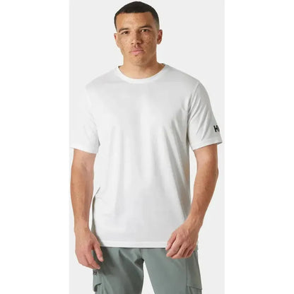 Helly Hansen Men's HH Tech T-Shirt 2.0-Men's - Clothing - Tops-Helly Hansen-White-M-Appalachian Outfitters