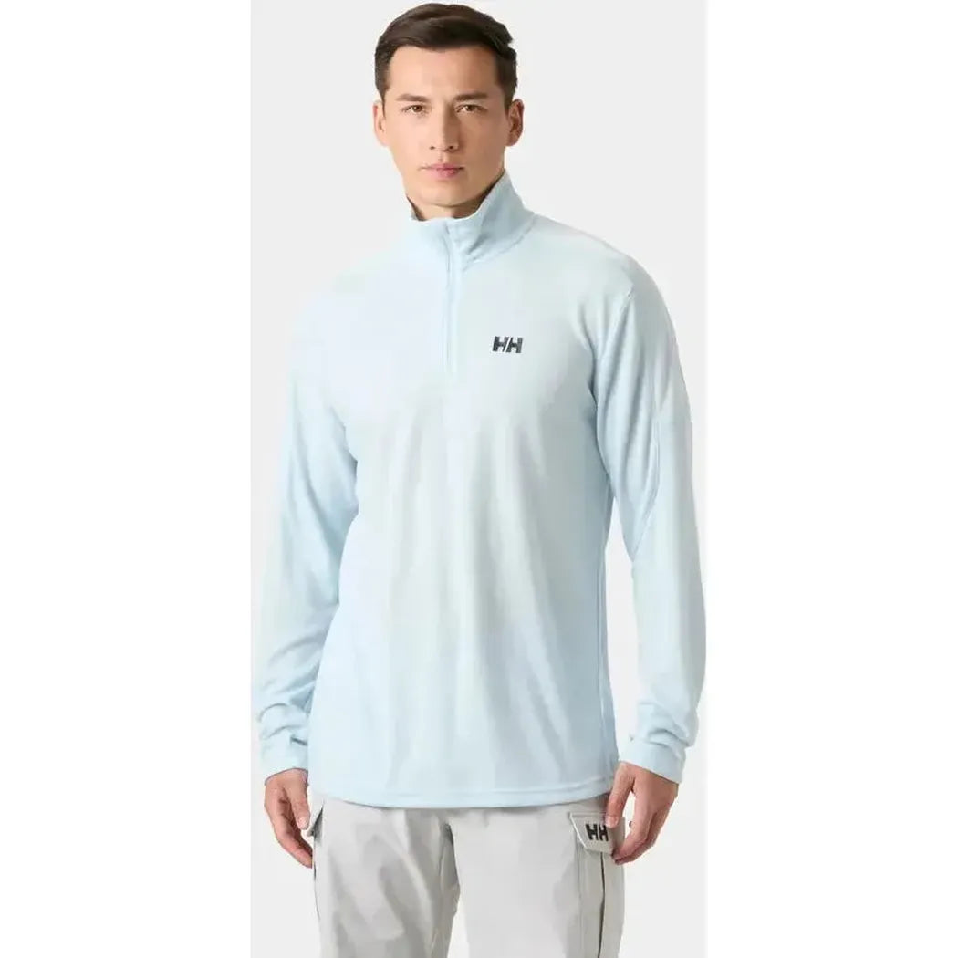 Helly Hansen Men's HP Half-Zip Pullover 2.0-Men's - Clothing - Tops-Helly Hansen-Barely Blue-M-Appalachian Outfitters