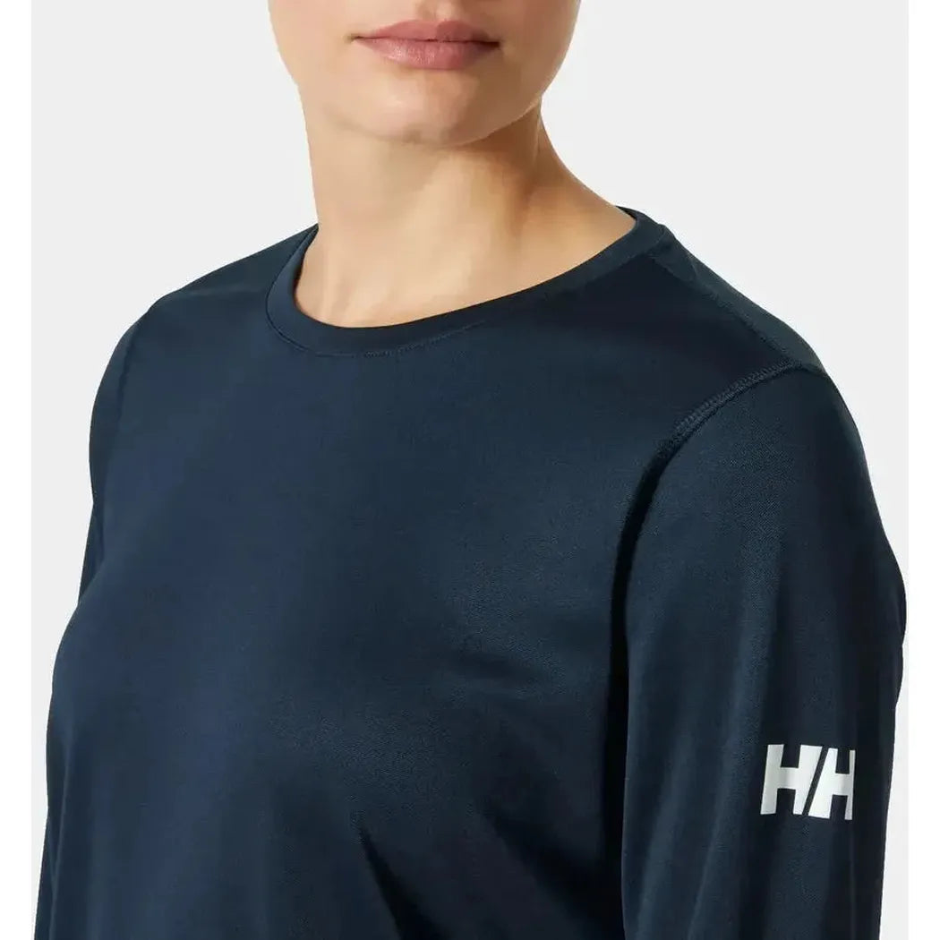 Helly Hansen Women's HH Tech Crew Long Sleeve 2.0-Women's - Clothing - Dresses-Helly Hansen-Appalachian Outfitters