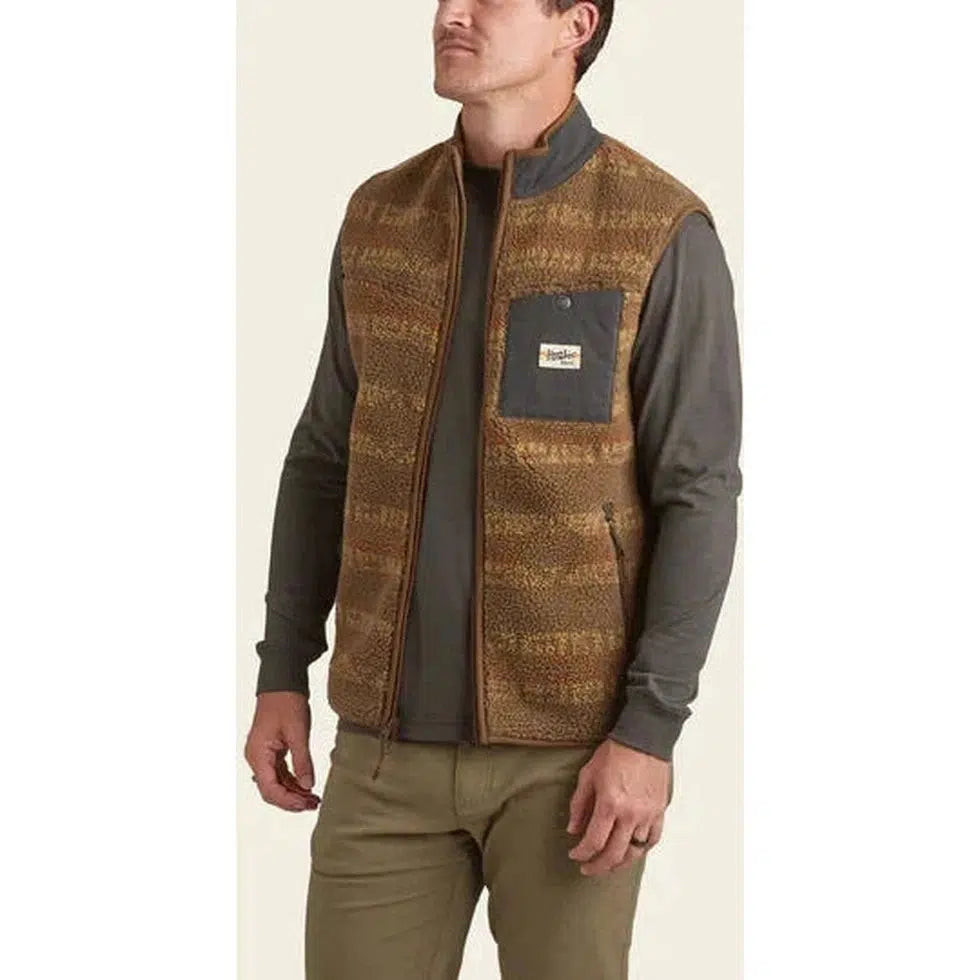 Howler Brothers Chisos Fleece Vest-Men's - Clothing - Jackets & Vests-Howler Brothers-Appalachian Outfitters