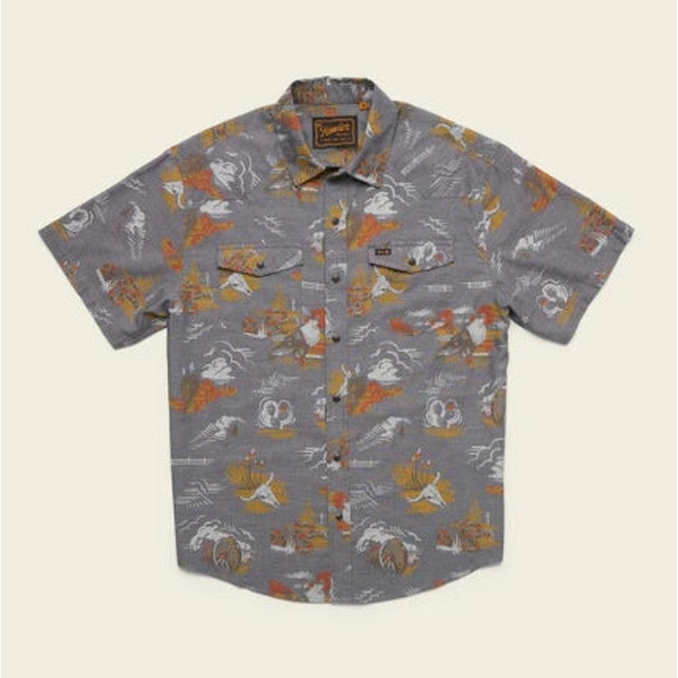 Howler Brothers H Bar B Snapshirt-Men's - Clothing - Tops-Howler Brothers-Caracara Country : Charcoal Oxford-M-Appalachian Outfitters