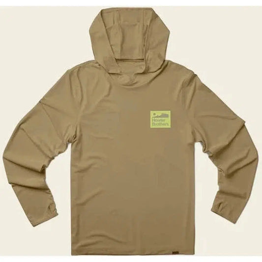 Howler Brothers HB Tech Hoodie-Men's - Clothing - Tops-Howler Brothers-Aloe-M-Appalachian Outfitters